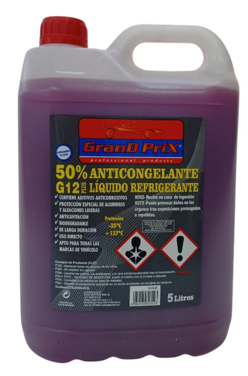 ANTICONGELANTE 50% G12 5L