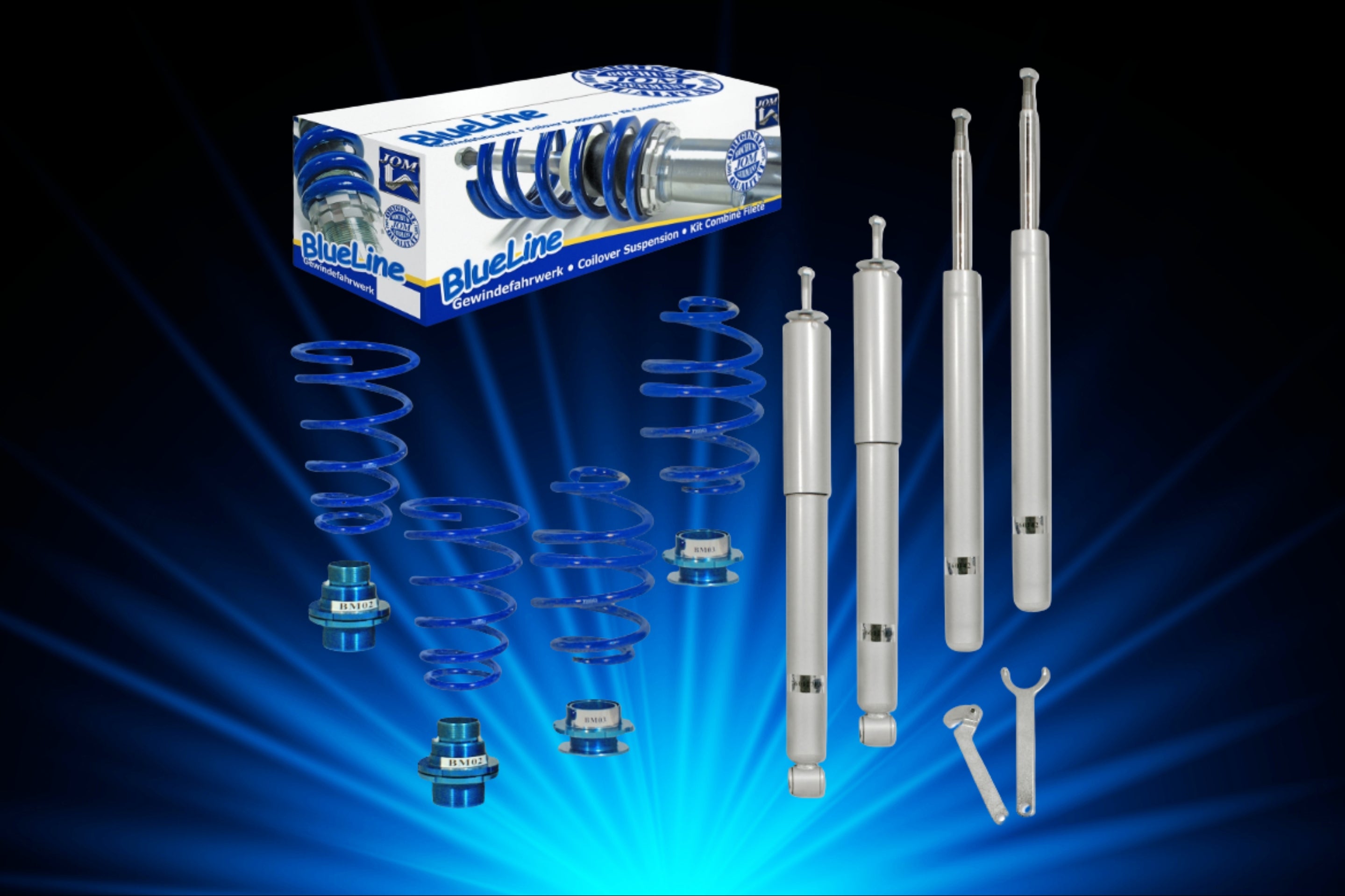 Kit suspensión roscada BlueLine  para BMW E30