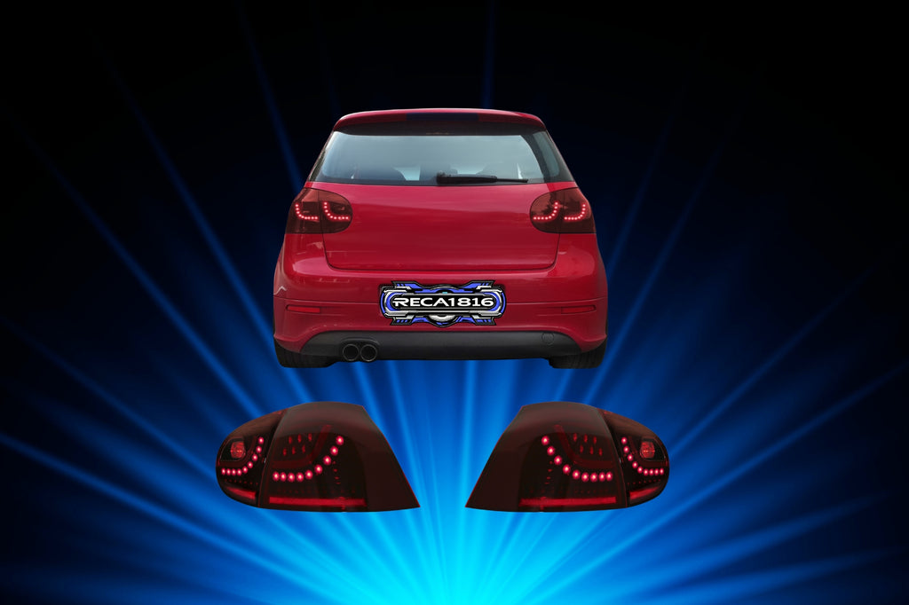 Pilotos traseros LED para Golf 5 para modelos VW Golf 5 de los años 2003 a 2008.