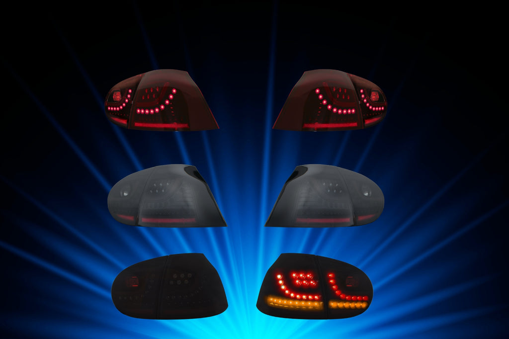 Pilotos traseros LED para Golf 5 para modelos VW Golf 5 de los años 2003 a 2008.