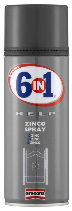 SPRAY LUBRICANTE ZINC 6 EN 1 HELP AREXONS 400ML